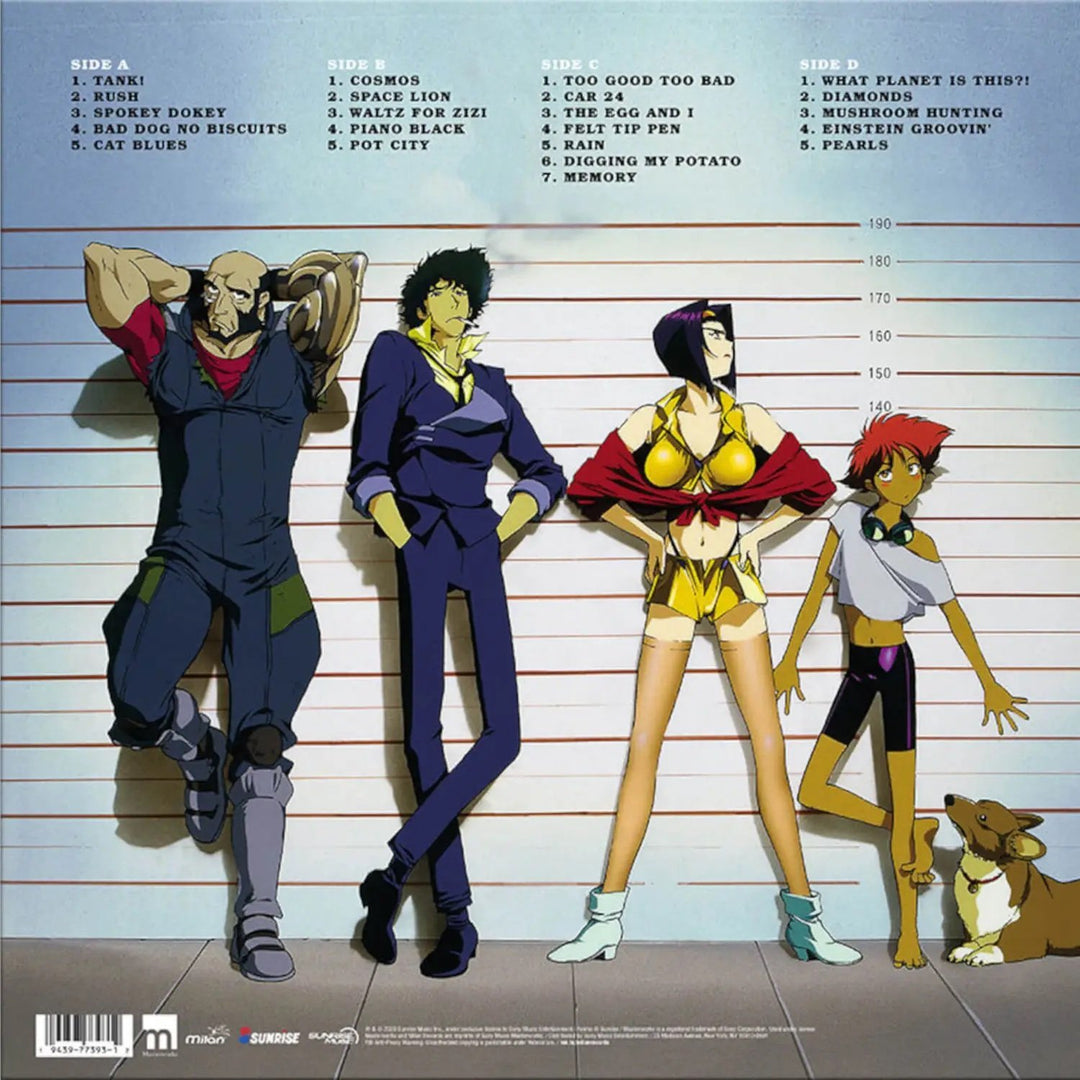 Cowboy Bebop OST – The Seatbelts – Limited Edition Translucent Orange 2 LP