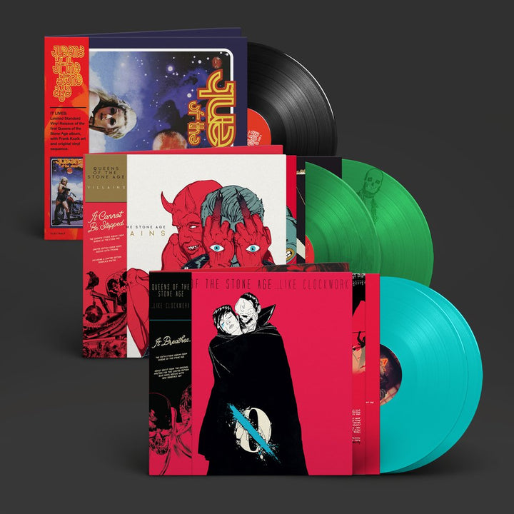 Queens of the Stone Age – QOTSA Matador UK 3 Album (5 LP) Bundle