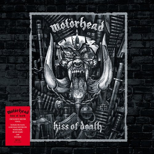 Motörhead – Kiss Of Death – Silver Vinyl LP