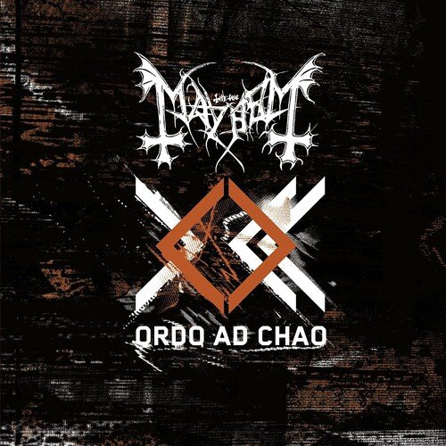 Mayhem – Ordo Ad Chao – Limited Edition Yellow & Red Marbled Vinyl LP