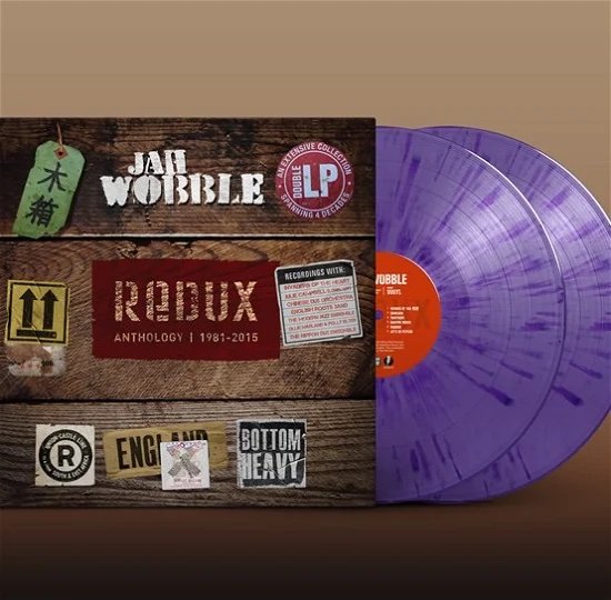 Jah Wobble – Redux – Purple Splatter Vinyl 2 LP – RSD 2023 (UK Import)