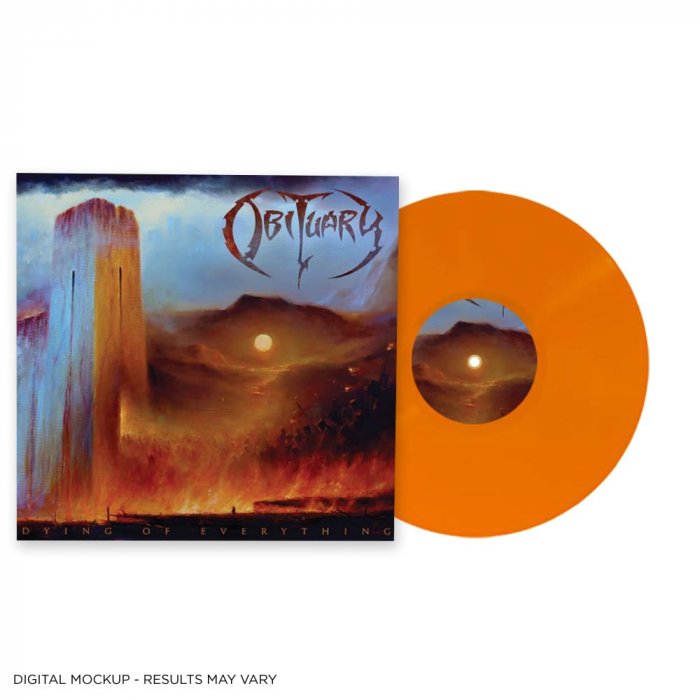 Obituary – Dying of Everything – Orange Vinyl LP