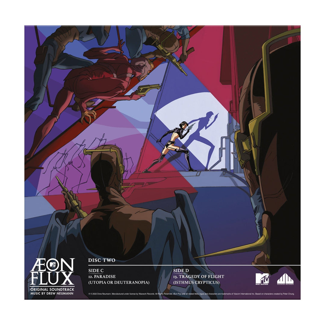 ÆON FLUX Original Series Box Set – 180 Gram 6xLP Colored Vinyl