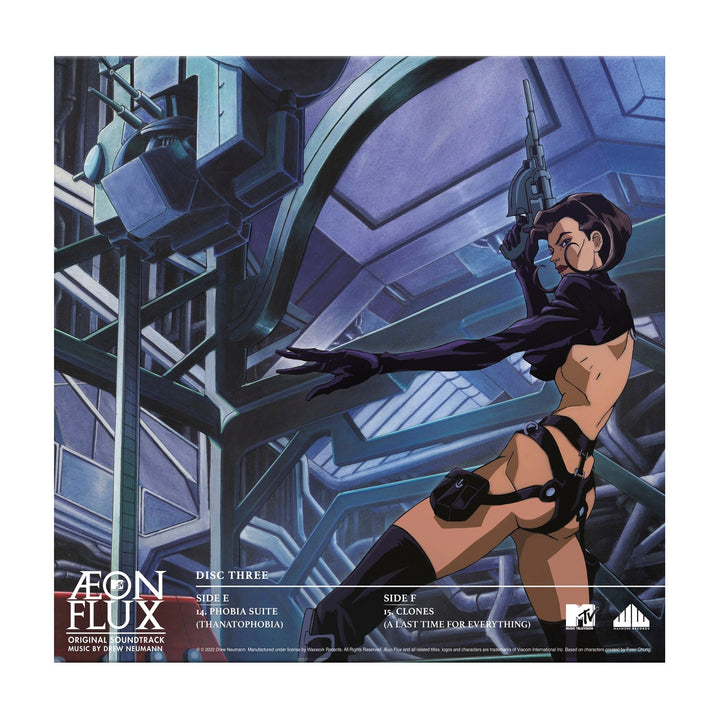 ÆON FLUX Original Series Box Set – 180 Gram 6xLP Colored Vinyl