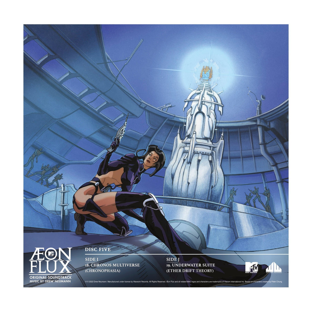 ÆON FLUX Original Series Box Set – 180 Gram 6xLP Colored Vinyl