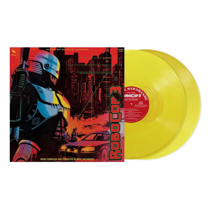 RoboCop 3: The Deluxe Edition – Basil Poledouris – “Delta City” Yellow 2 LP