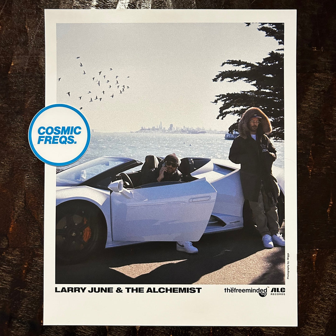 Larry June and the Alchemist – The Great Escape – Limited Edition Black LP + Poster