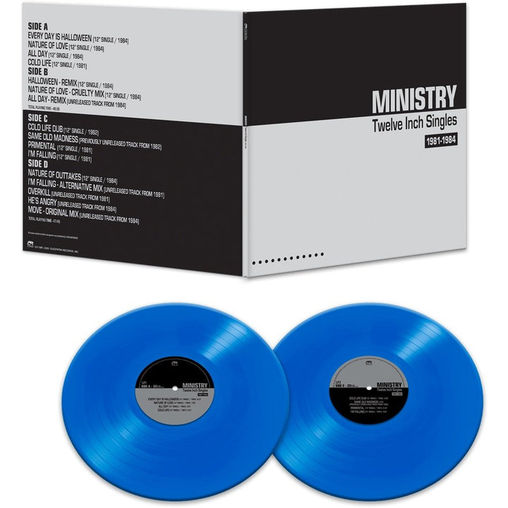 Ministry - Twelve Inch Singles 1981-1984 – Limited Edition Colored Vinyl 2 LP