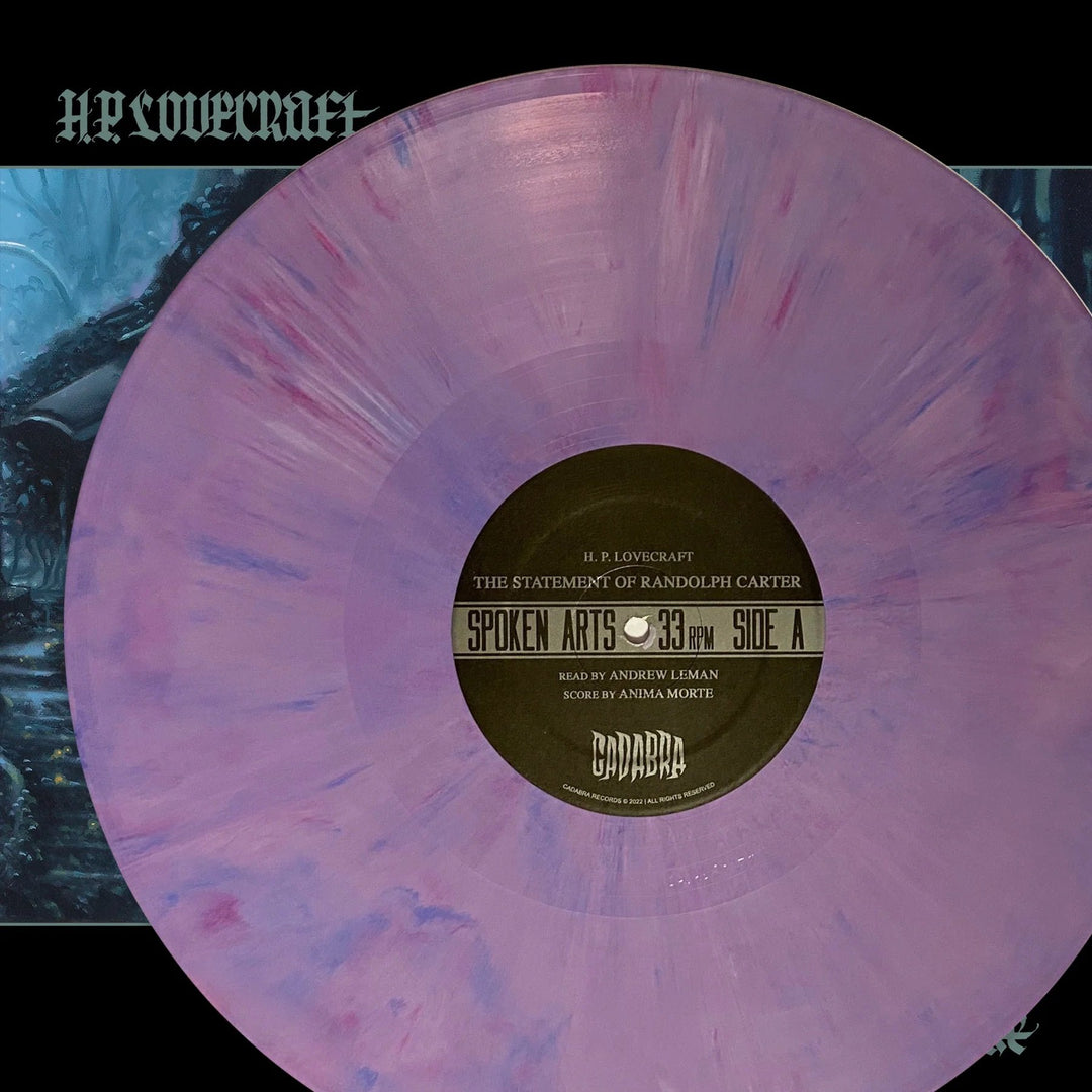 H. P. Lovecraft – The Statement of Randolph Carter & The Unnamable – Purple Vinyl LP