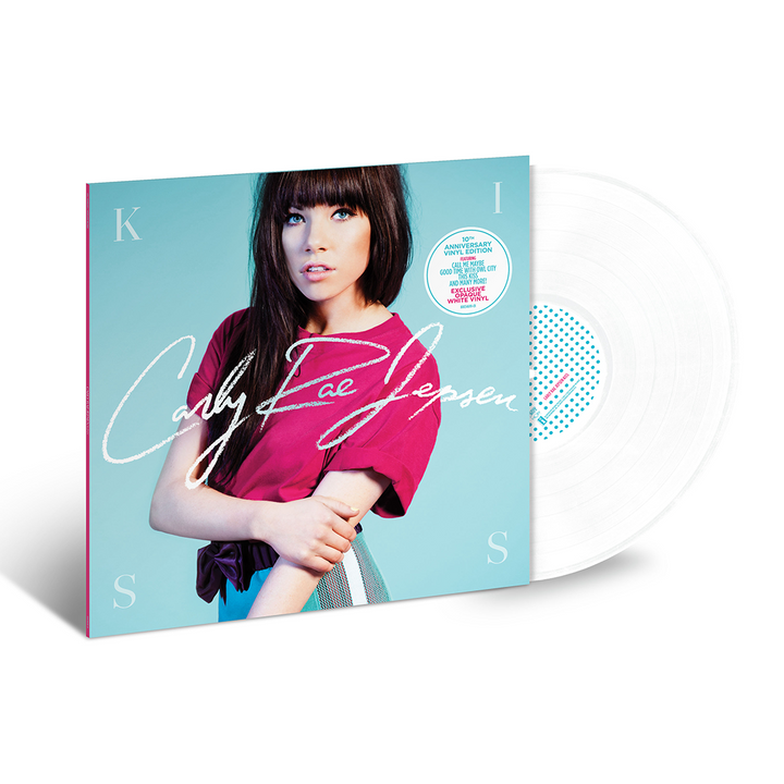 Carly Rae Jepsen – Kiss – 10th Anniversary Limited Edition White Vinyl LP – UK Import