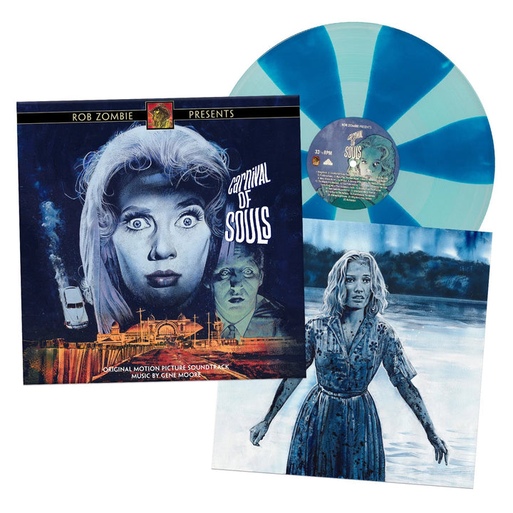 Rob Zombie Presents Carnival Of Souls OST – "Carnival Ghoul" Blue Pinwheel Colored Vinyl LP