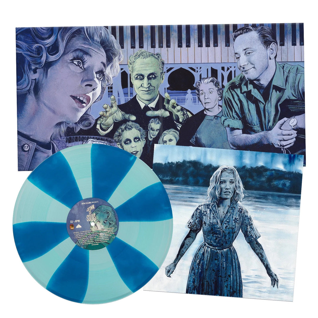 Rob Zombie Presents Carnival Of Souls OST – "Carnival Ghoul" Blue Pinwheel Colored Vinyl LP