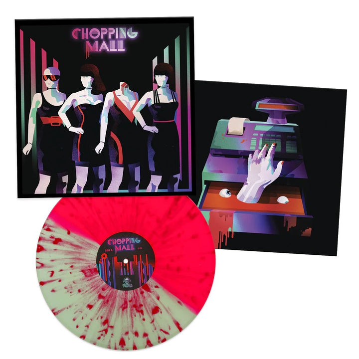 Chopping Mall OST – Chuck Cirino – 180 Gram Split Color & Splatter Vinyl LP