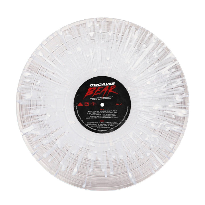 Cocaine Bear OST – 180 Gram Cocaine and Crystal Clear Colored Vinyl LP