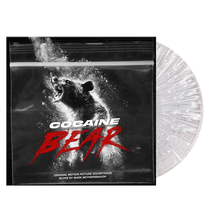 Cocaine Bear OST – 180 Gram Cocaine and Crystal Clear Colored Vinyl LP