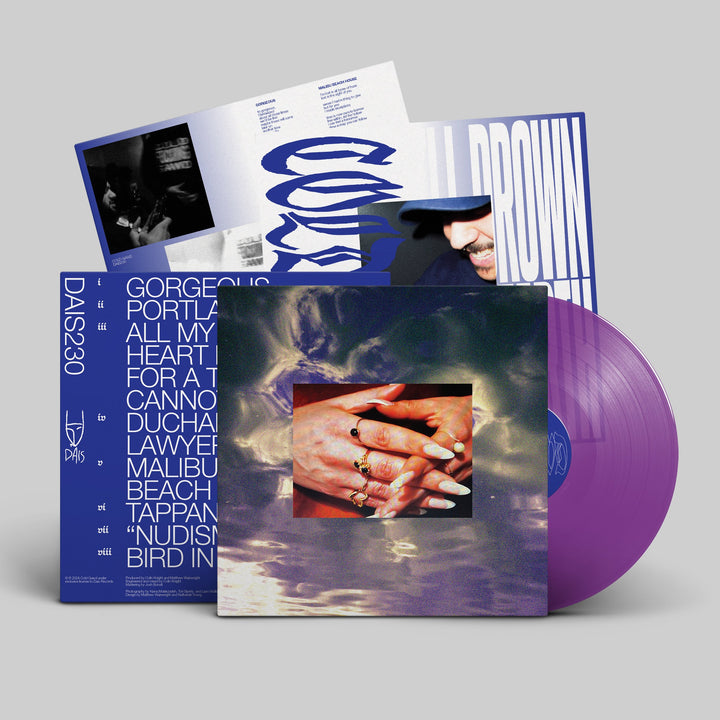 Cold Gawd – I'll Drown On This Earth – Clear Purple Vinyl LP