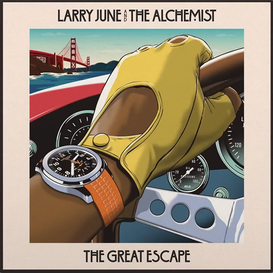 Larry June and the Alchemist – The Great Escape – Limited Edition Black LP + Poster