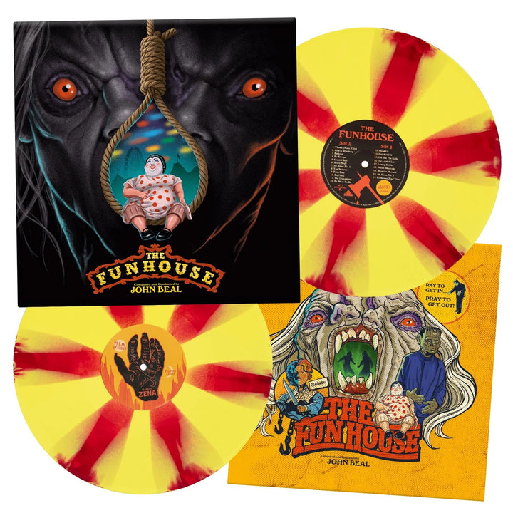 The Funhouse OST – John Beal – "Dark Carnival Ride" Pinwheel Colored Vinyl 2 LP