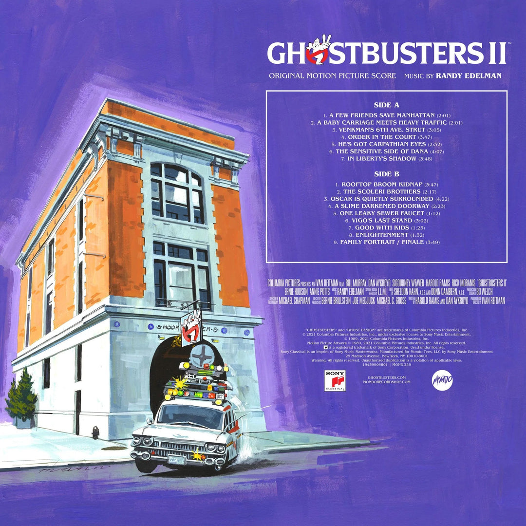 Ghostbusters 2 OST – Mondo Exclusive – Limited Edition – Pink Slime Vinyl LP