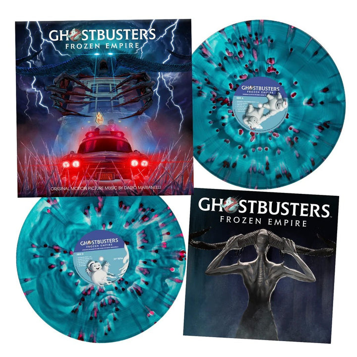 Ghostbusters: Frozen Empire OST – "Haunted Ecto-1" Splatter Vinyl 2 LP