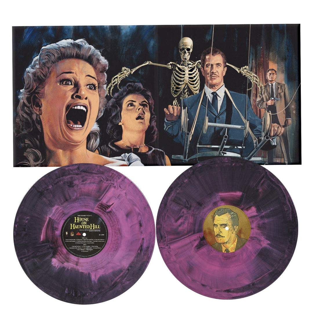 Rob Zombie Presents House On Haunted Hill – Pink & Black Color Vinyl 2 LP