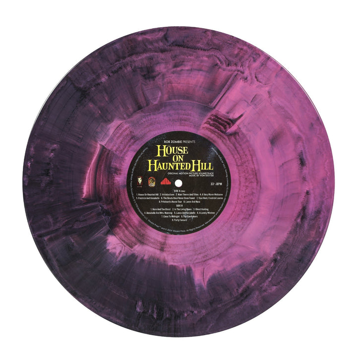 Rob Zombie Presents House On Haunted Hill – Pink & Black Color Vinyl 2 LP