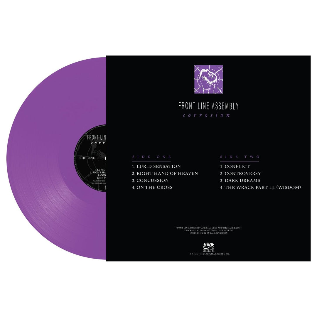 Front Line Assembly – Corrosion – Limited Purple Vinyl LP