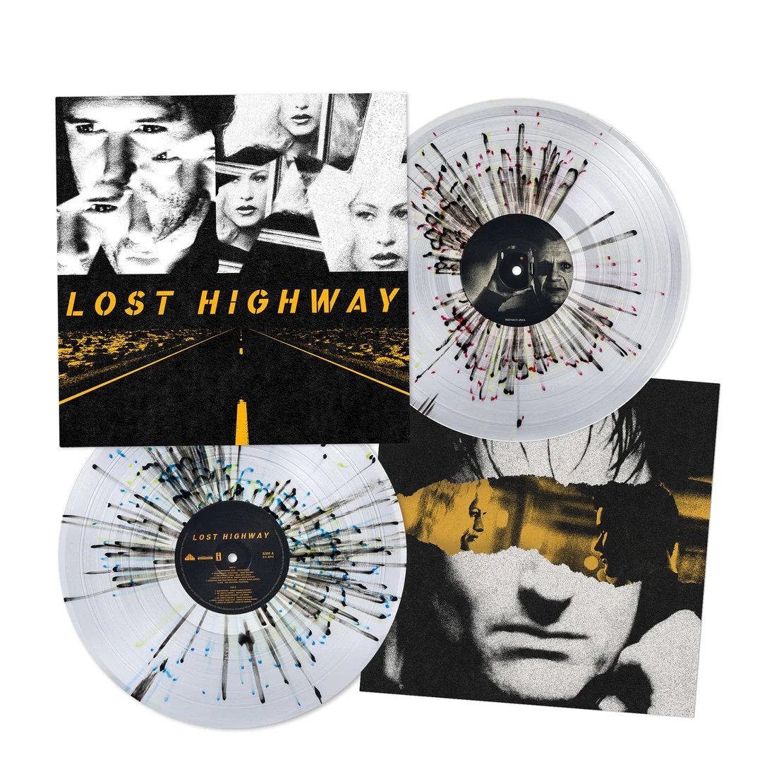 Lost Highway OST – Waxwork Deluxe Clear Splatter Vinyl 2 LP