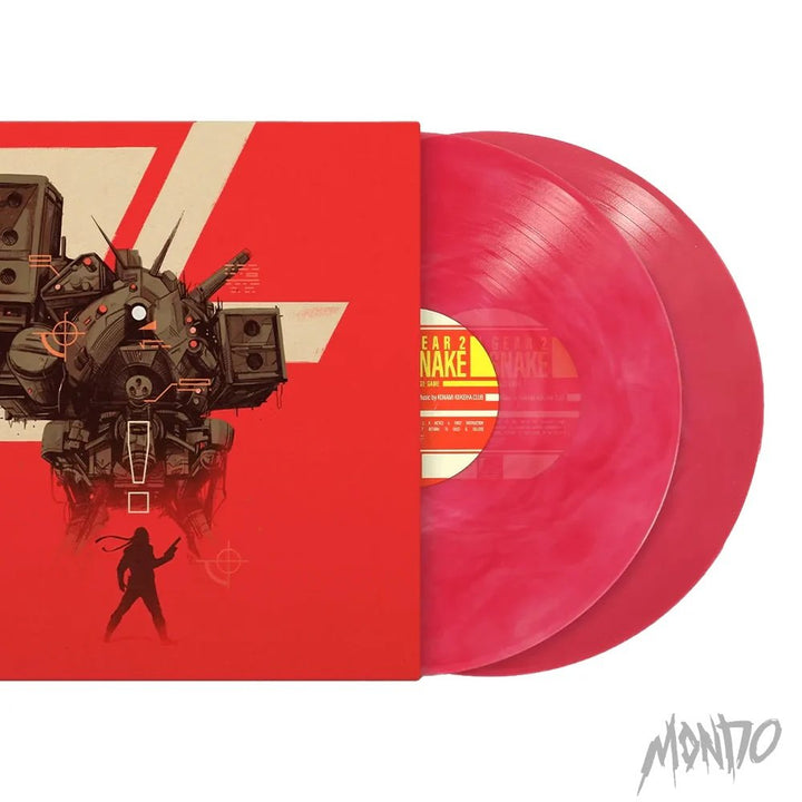 Metal Gear 2: Solid Snake – Original Video Game Soundtrack – Transparent Red Vinyl 2 LP