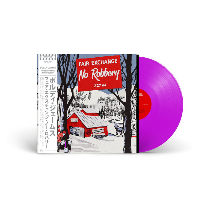 Boldy James – Fair Exchange No Robbery – Limited Edition Neon Purple Vinyl LP