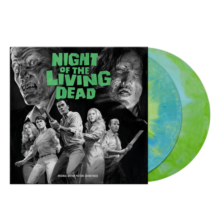 Night of the Living Dead – OST 180 Gram Ghoul Green & Blue Hand Poured Vinyl 2 LP