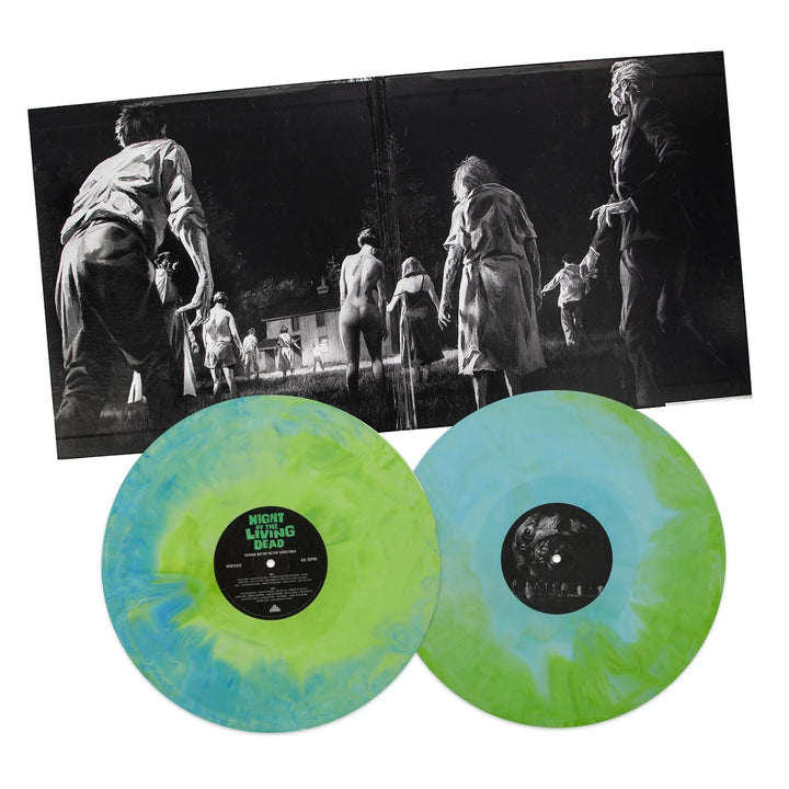 Night of the Living Dead – OST 180 Gram Ghoul Green & Blue Hand Poured Vinyl 2 LP