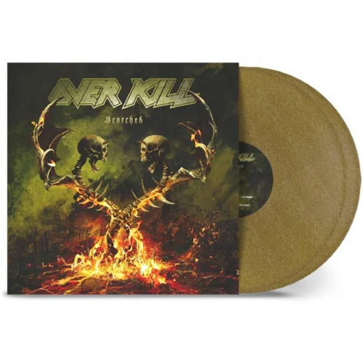 Overkill – Scorched – Limited Edition Aztec Gold 2 LP