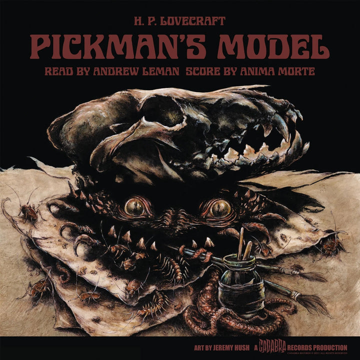 H. P. Lovecraft – Pickman's Model – Red w/ Black Swirl Vinyl LP