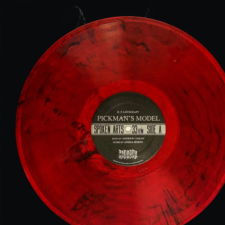 H. P. Lovecraft – Pickman's Model – Red w/ Black Swirl Vinyl LP