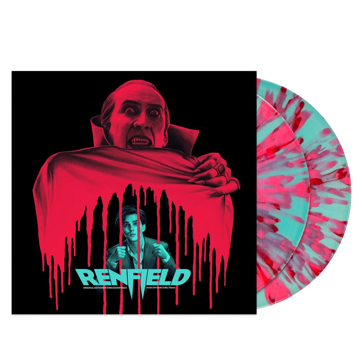 Renfield OST – Marco Beltrami – Dracula Flesh & Blood Splatter Vinyl 2 LP