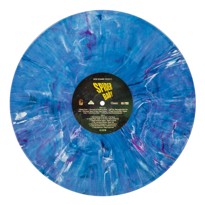 Rob Zombie Presents Spider Baby OST – Blue & Green Marbled Vinyl 2 LP