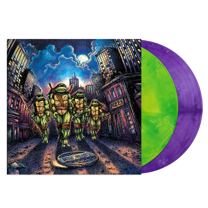 Teenage Mutant Ninja Turtles OST – John DuPrez – 180 Gram "Ninja Turtles" Colored Vinyl 2 LP