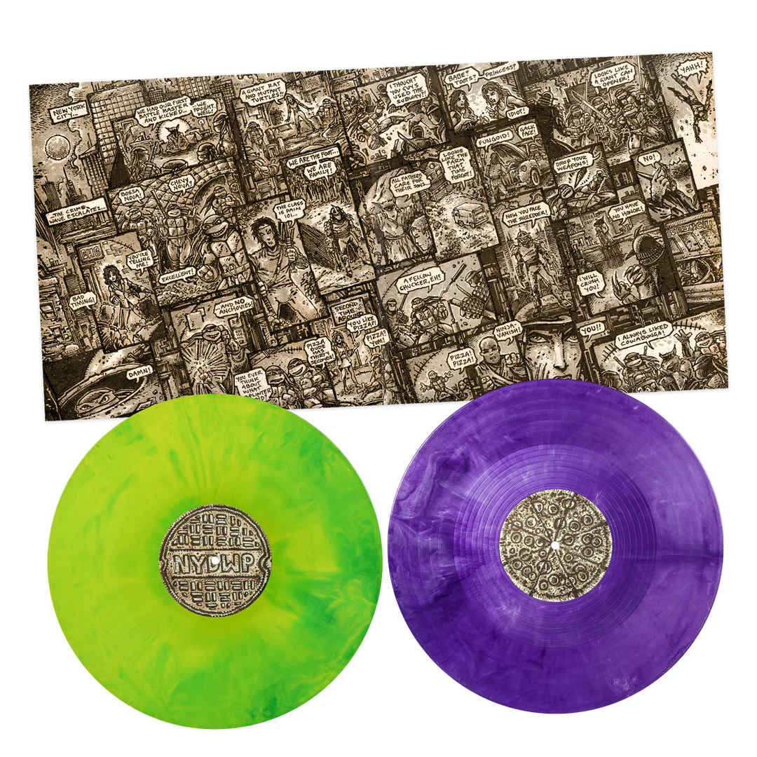 Teenage Mutant Ninja Turtles OST – John DuPrez – 180 Gram "Ninja Turtles" Colored Vinyl 2 LP