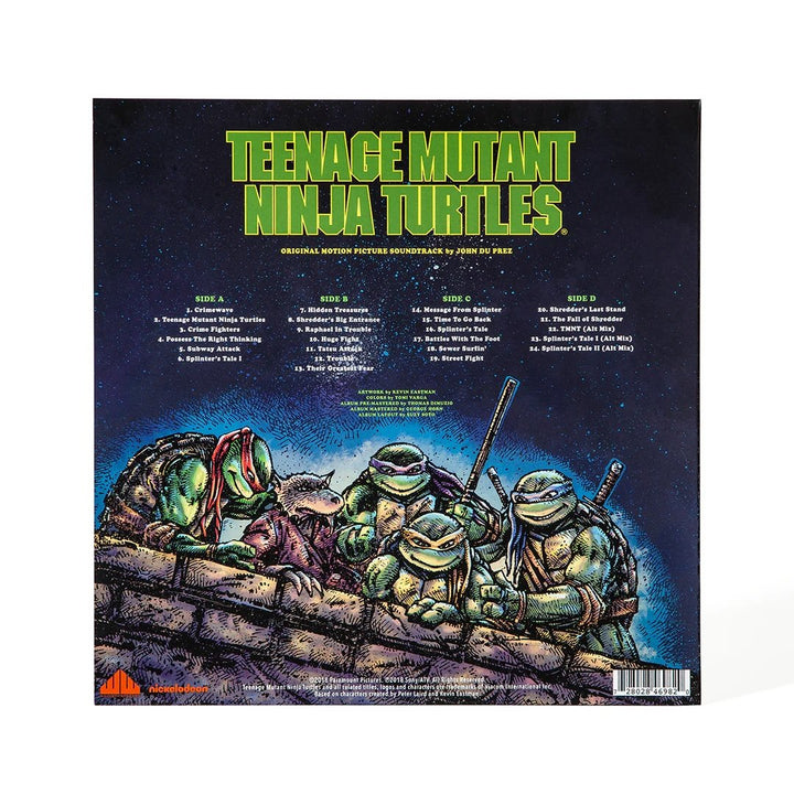 Teenage Mutant Ninja Turtles OST – John DuPrez – 180 Gram "Ninja Turtles" Colored Vinyl 2 LP