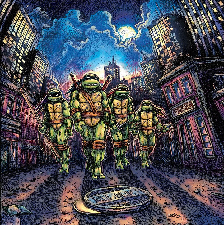 Teenage Mutant Ninja Turtles OST – John DuPrez – 180 Gram "Ninja Turtles" Colored Vinyl 2 LP