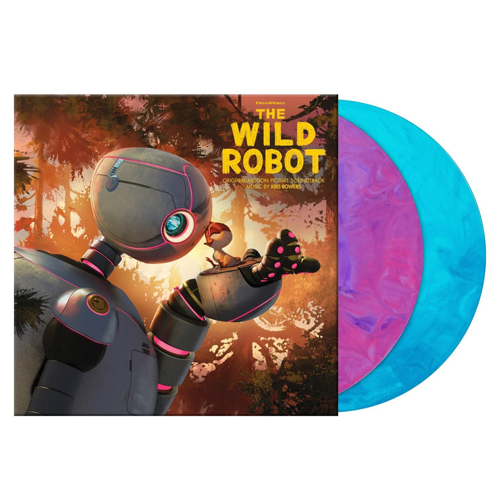 The Wild Robot OST – Kris Bowers – Waxwork "Roz" Hand Poured Colored Vinyl 2 LP