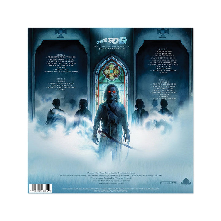 John Carpenter – The Fog OST - 40th Anniversary Limited Edition 180 Gram 2 LP