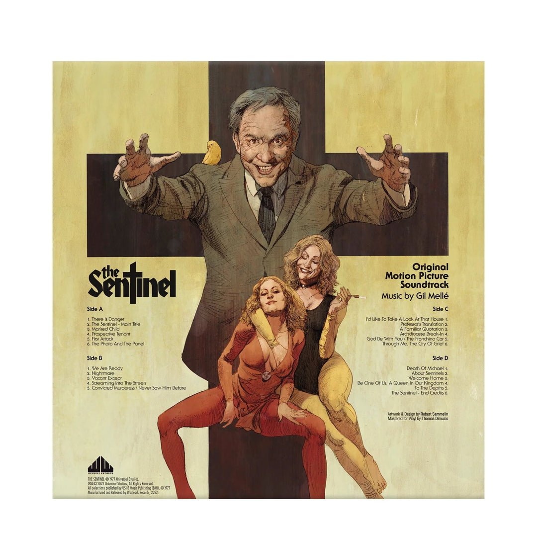 The Sentinel OST – Splatter Vinyl 2 LP + Art Print