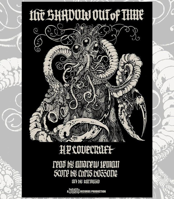 H. P. Lovecraft – The Shadow out of Time – Black and White Edition 4 LP Set