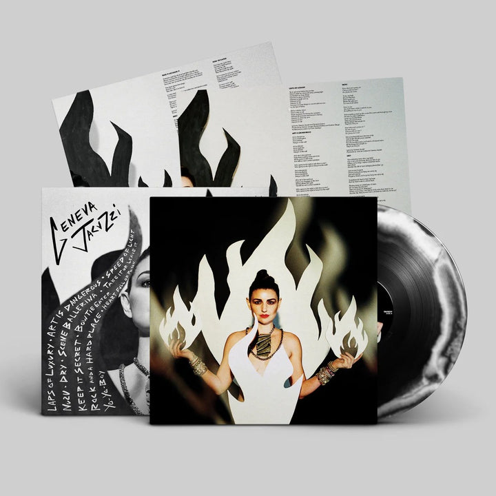 Geneva Jacuzzi – Triple Fire – Indie Exclusive Black & White Smash Vinyl LP